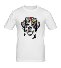 Мужская футболка Крутой пёс