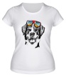 Женская футболка «Крутой пёс» - Фото 1