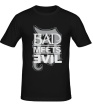 Мужская футболка «Bad Meets Evil» - Фото 1