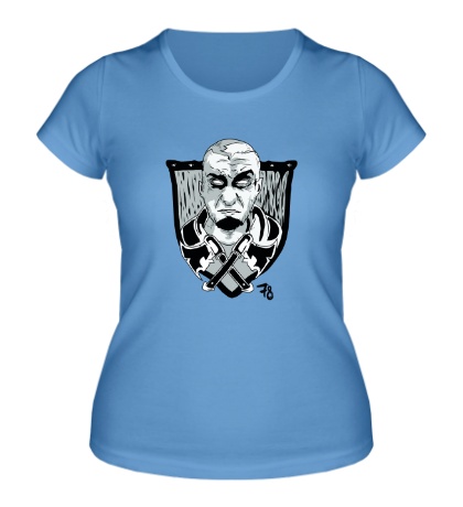 Женская футболка Гарри Топор, эмблема