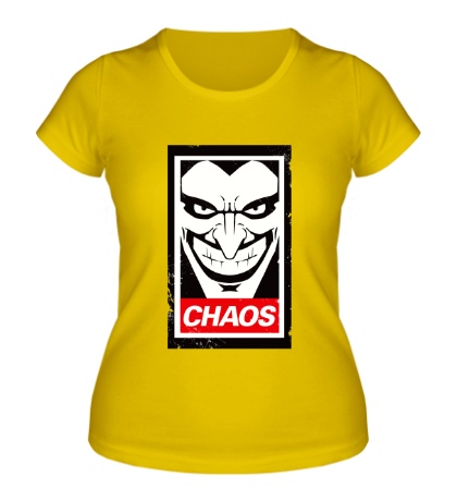 Женская футболка Chaos Joker