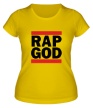 Женская футболка «Rap God» - Фото 1