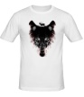 Мужская футболка «Волк на охоте» - Фото 1