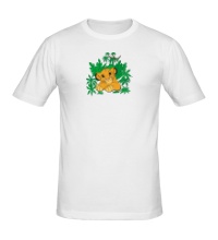 Мужская футболка Симба в джунглях