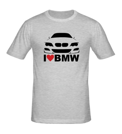 Мужская футболка Love BMW