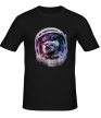 Мужская футболка «Кот астронавт» - Фото 1