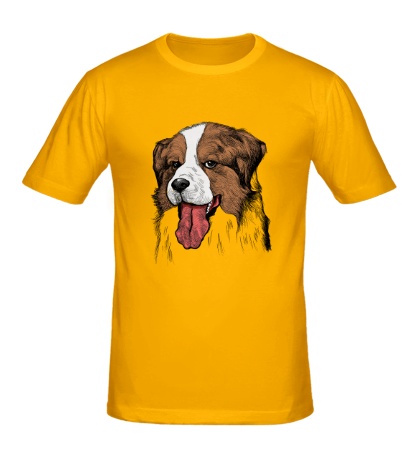 Мужская футболка Мой питомец собака