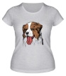Женская футболка «Мой питомец собака» - Фото 1