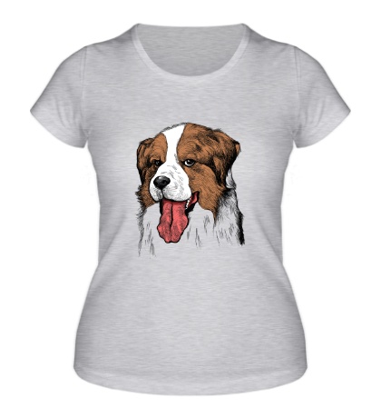 Женская футболка Мой питомец собака