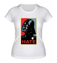 Женская футболка Darth Vader: Hate Art