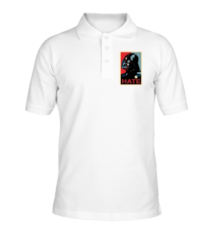 Рубашка поло «Darth Vader: Hate Art»