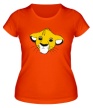 Женская футболка «Грустный Симба» - Фото 1
