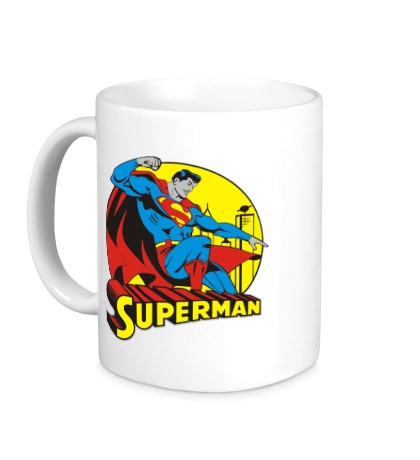 Керамическая кружка Faster Superman