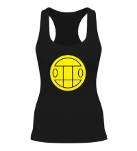 Женская борцовка Грибы: лого желтый