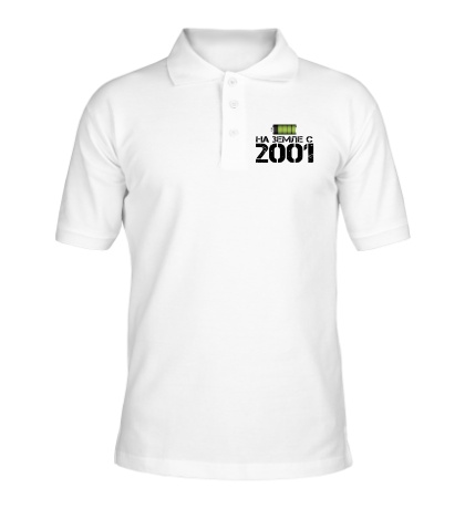 Рубашка поло «На земле с 2001»