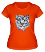 Женская футболка «Ледяной леопард» - Фото 1