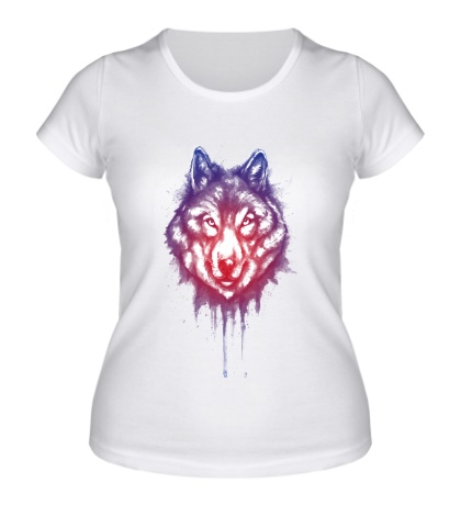 Женская футболка Wolf Colors