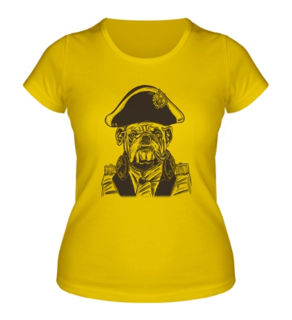 Женская футболка Адмирал Питбуль