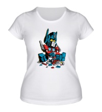 Женская футболка Lego: Optimus Prime