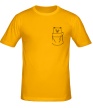 Мужская футболка «Ripndip cat in pocket» - Фото 1