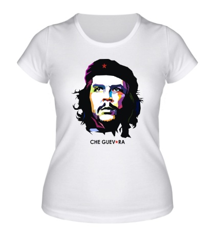 Женская футболка Che Guevara: Multicolor