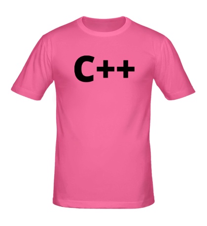 Мужская футболка C++