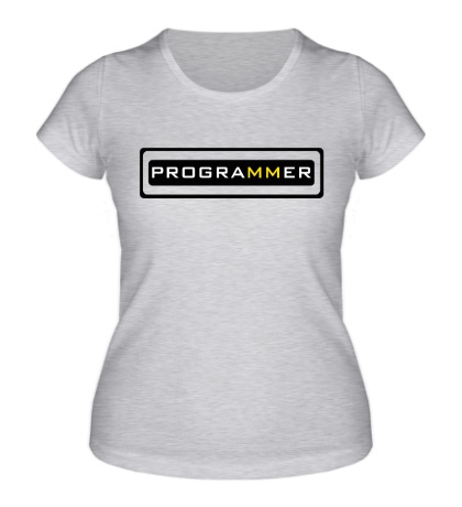 Женская футболка Programmer: Brazzers
