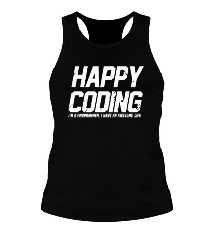 Мужская борцовка Happy Coding