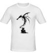 Мужская футболка «Чернильный дракон» - Фото 1