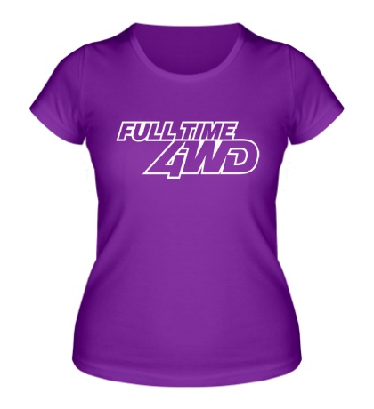 Женская футболка «4WD Full Time»