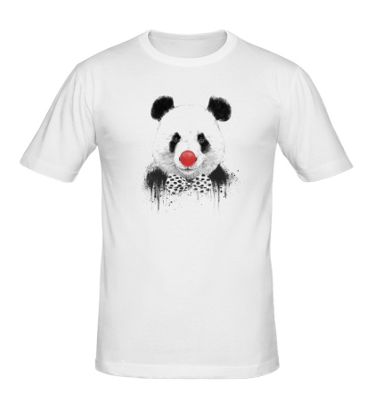 Мужская футболка «Клоун панда»