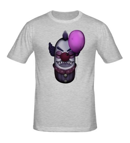 Мужская футболка Жуткий клоун