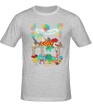 Мужская футболка «The Birthday Party Clown Shark» - Фото 1