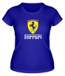 Женская футболка «Ferrari Shield» - Фото 1