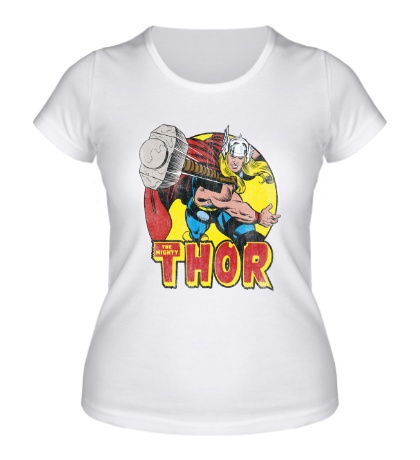 Женская футболка Thor Springs Into Action