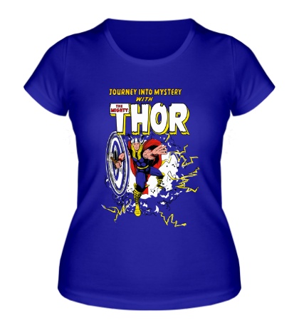 Женская футболка Путешествие Тора