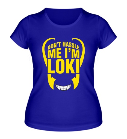 Женская футболка Im Loki