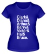 Женская футболка «Имена героев» - Фото 1