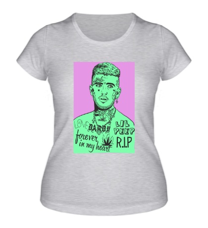 Женская футболка «Lil Peep»