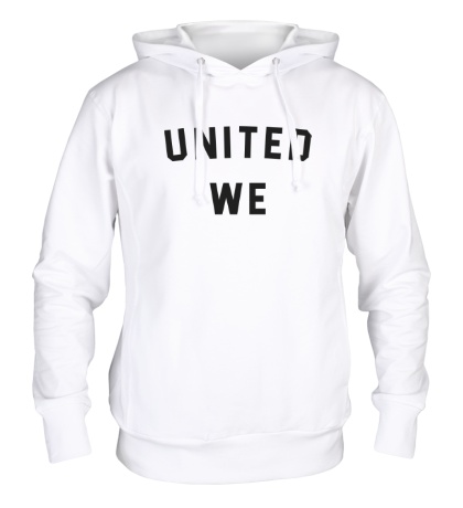 Толстовка с капюшоном «United we dream»