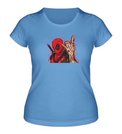 Женская футболка «DeadPool»