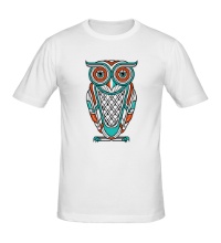 Мужская футболка Art Deco Owl Diurnal