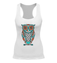 Женская борцовка Art Deco Owl Diurnal