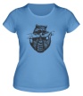 Женская футболка «Енот повисун» - Фото 1