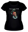 Женская футболка «Polluton» - Фото 1