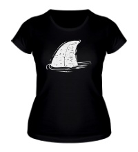 Женская футболка Акулий плавник