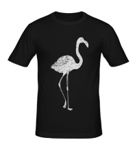 Мужская футболка Фламинго