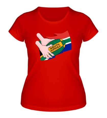 Женская футболка South Africa Rugby