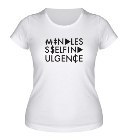 Женская футболка Mindless Self Indulgence