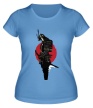 Женская футболка «Самурай» - Фото 1